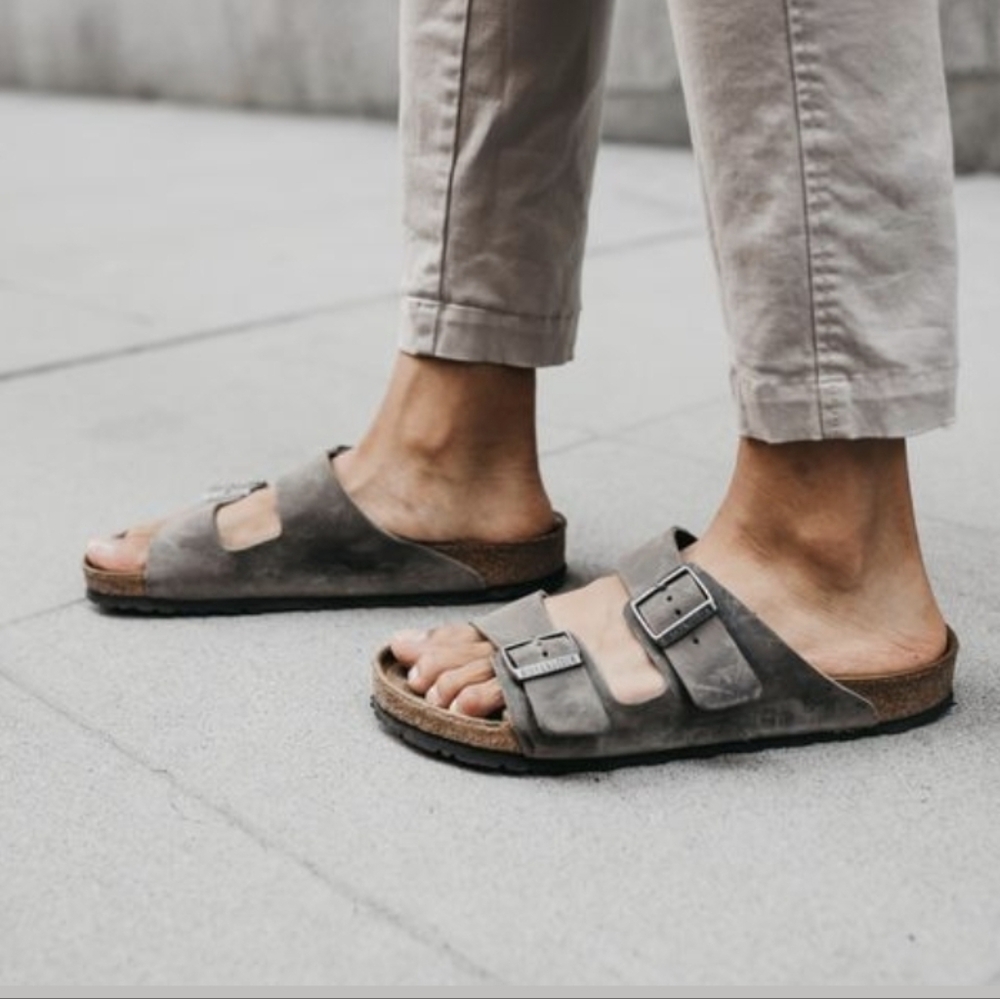 🌺Vintage Black Arizona Birkenstock Sandals